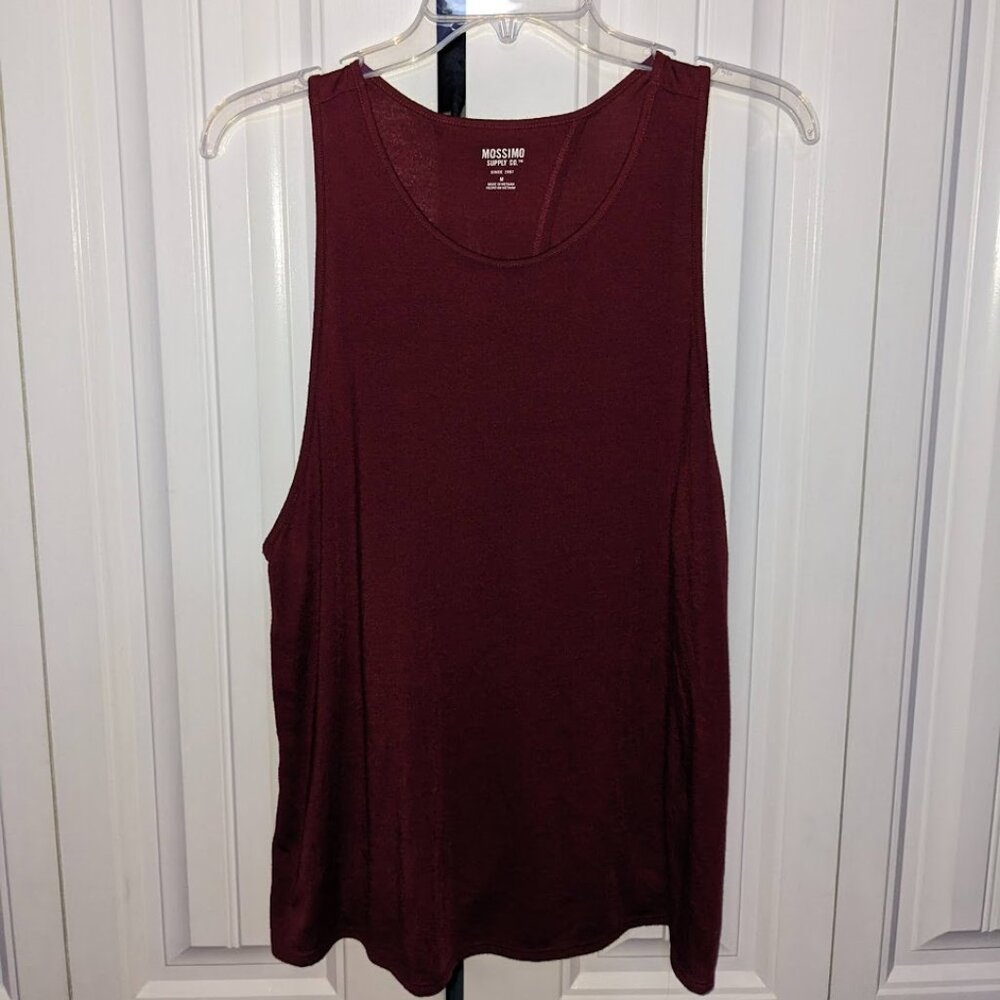Mossimo Open Back Knotted Tank Top Juniors Size M